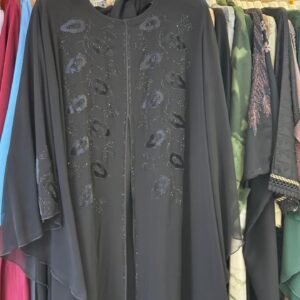 ভেলভেট আবায়া বোরকা   হিজাবসহ  2